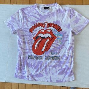 Rolling Stones voodoo lounge 1994, 2020 Reprint sze medium tie-dye T-shirt